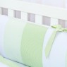 Kit Enxoval de Berço Savanah Verde 10 Peças com Mosquiteiro