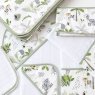 Kit Essencial 7 Peças para Bebê Jardim Safari Branco
