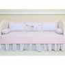 Kit Cama Babá 7 peças Lollipop com Saia Provence Rosa