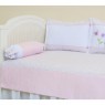 Kit Cama Babá 7 peças Lollipop com Saia Provence Rosa