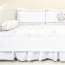 Kit Cama Babá 7 peças Lollipop com Saia Teddy Nude