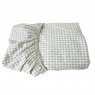 Lençol para Mini Cama 2 Peças Estampado Windsor Bege  - Lençol c/ Elástico e Fronha