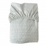 Lençol para Mini Cama 2 Peças Estampado Windsor Bege  - Lençol c/ Elástico e Fronha