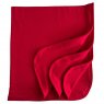 Manta para Bebê Malha Suedine Vermelho