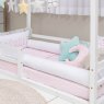 Kit de Mini Cama (70x1.50) Rolinhos com Cabeceira 4 Peças Eloisa Akemi