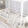 Kit Montessoriano Mini Cama Rolinho 4 Peças Selva (Colchão 1,50 x 0,70)