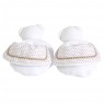 Pantufa para Bebê Estampa Deville Bege