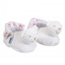 Pantufa para Bebê Estampa Tiffany Rosa