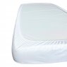 Protetor de Colchão Mini Cama Impermeável com Elástico - Branco