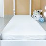 Protetor de Colchão Mini Cama Impermeável com Elástico - Branco