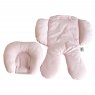 Redutor de Bebê Conforto com Encosto Removível Chambray Rosê