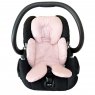 Redutor de Bebê Conforto com Encosto Removível Chambray Rosê