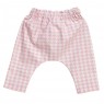 Calça Saruel para Bebê e Kids G - Pied Poule Rosa