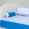 Kit Cama Babá 7 peças Lollipop com Saia Urbano Azul