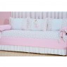 Kit Cama Babá 7 peças com Saia Lollipop II Bailarina Rosa