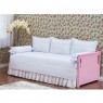 Kit Cama Babá 7 peças com Saia Lollipop II Mousse Branco