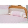 Kit Cama Babá 7 peças com Saia Lollipop II Classic Pérola Rosa