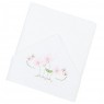 Toalha de Banho para Bebê Felpuda Revestida Lolli Alice Rose - Toalha Felpuda Revestida Lolli Alice Rose - 100% Algodão