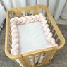 Trança Protetora de Mini Berço Plush Rosa