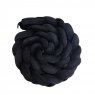 Trança Protetora de Berço e Cama Plush Preto