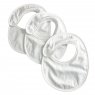 Trio de Babadores Atoalhados para Bebê 400 Fios Blanche