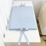 Trocador de Cômoda para Bebê Espuma 04 Linho Azul