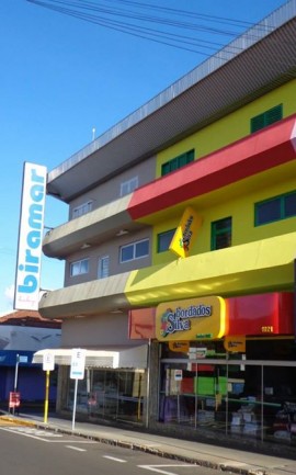 Inauguração da loja Biramar Baby na principal rua do comércio em Ibitinga/SP.